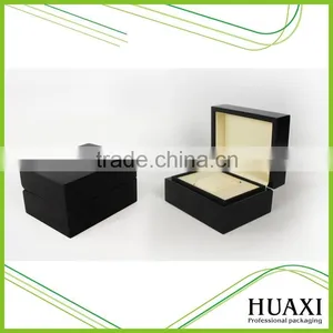 2016 New Design Matte Black Wood Pocket Watch Box thumbnail-1
