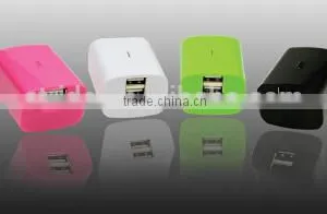 New Products AC Power Plug Adapter Dual Usb Travel Charger thumbnail-2