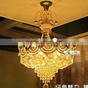 Small Crystal Pendant Chandelier Lamp for Kitchen thumbnail-1