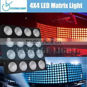 China Dj Equipment Led Blinder Light 4x4 3in1 Rgb Led Matrix Dmx Light thumbnail-6