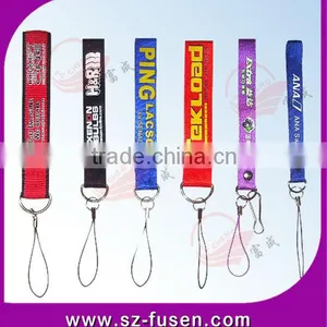 Free Sample Business Card Holder Lanyard With Custom Logo Gold Foil Lanyards thumbnail-6