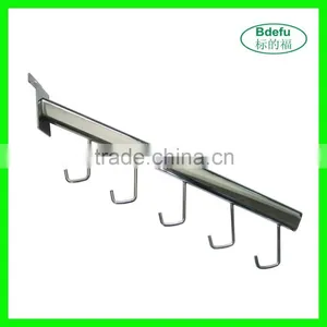 Chrome Metal J Shape Display Hook for Hanging Bag thumbnail-1