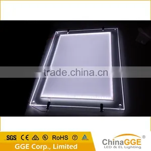 A3 LED Poster Ligth Box Frameless LED Illuminated Advertising Board Real Estate Agents Window Display Indoor Signboard thumbnail-5