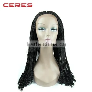 2016 Hottest Style 100% Japanese Fiber Lace Front Synthetic Wig, Kinky Marley Big Braid Wig thumbnail-2