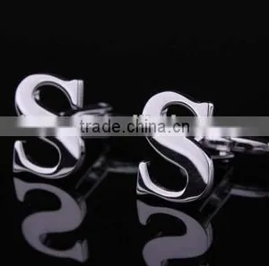 Sleeve Button With Letters in Silver Color for Clothing thumbnail-1