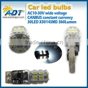 AC10-30V Wide Voltage T10 Canbus Led Light, 3014 Led Canbus thumbnail-1