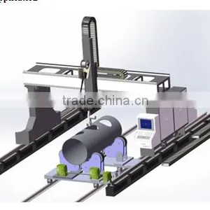Gantry Cutting Robot of Intersecting Lines on Cylindrical Shell and Head thumbnail-3