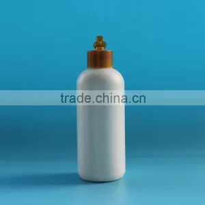 White 180ml HDPE Bottle With Flip Top Cap, 6oz HDPE Flip Top Bottle thumbnail-2