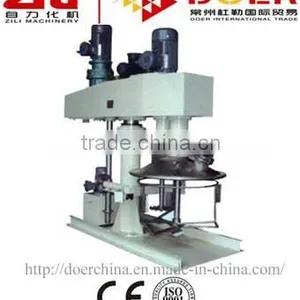 CE Approved SJ Double Shaft Mixer for High Viscosity to Dispersing,dissolve and Mixing Uniform thumbnail-1