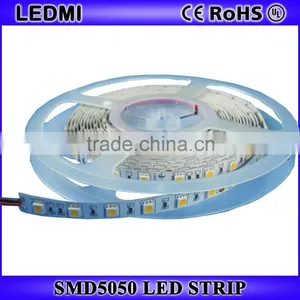2015 Hot Sales Good Price IP65 12v Waterproof High Lumen Smd 5050 Led Strip Lights With ce Rohs thumbnail-1