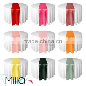 China Supplier Wholesale Satin Fabric Table Runners Quality Choice thumbnail-3