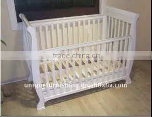 KX-02 High Quality Solid Pine Wood Baby Cot,baby Bed for Sale thumbnail-4