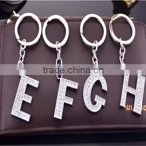 Joalheria From A to Z Fashion Letter Keychain Ring Creative Alphabet Jewelry thumbnail-1