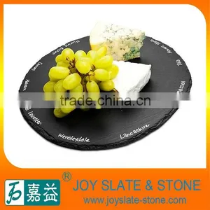 Home Decoration Black Slate Cheese Board thumbnail-1