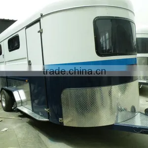 [2014 Hot]Angle Load Deluxe 3 Horse Trailer thumbnail-4