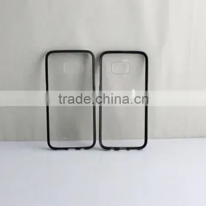 Clear pc Back +tpu Edge Phone Case for Samsung Galaxy s7 Edge Tpu pc Case thumbnail-5