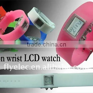 Silicone Wrist LCD Watch thumbnail-1