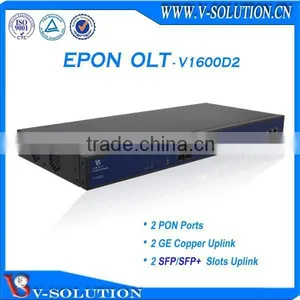 2PON Ports EPON OLT FTTH GEPON OLT Support L3 Route Function With Friendly NMS Management System and Cisco Style CLI Interface thumbnail-2