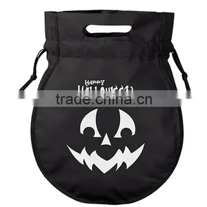 Halloween Drawstring Bag,Halloween Draw String Bag,Well-Rounded Halloween Cinch thumbnail-3