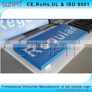 USA Regular Led Gas Price Sign /USA Diesel Gas Station Screen/ Led Outdoor Gas Price Sign Board thumbnail-1