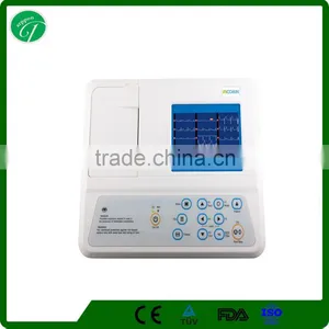 Portable 3 Channel ECG Machine, Electrocardiograph, Electrocardiograph Ecg Monitor E8032 thumbnail-1