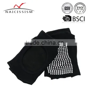 Cheap Anti-slip Toeless Yoga Socks thumbnail-4