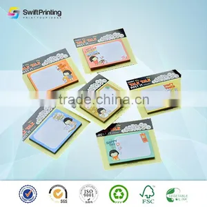 Newest Cheapest Hard Cover Sticky Notepad With Index thumbnail-1