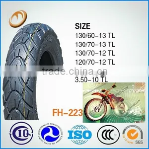 Factory for Motorcycle Tyre Tires for Scooters 130/60/13 thumbnail-1