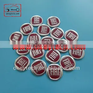 3 Button Shell Key Fiat 500 Logo Fiat Sticker for Fiat 500 Logo thumbnail-1