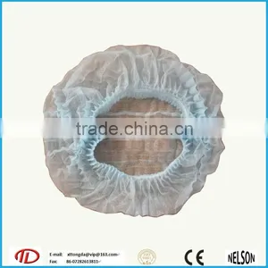 Non Woven Surgical Dustproof Singl Elast Mob Cap thumbnail-1
