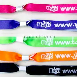 Custom Woven Wristband or Fabric Wristband thumbnail-1