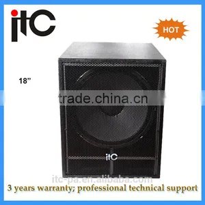 Professional pa 18 Inch Subwoofer Speaker Box for Sound System thumbnail-1