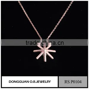 Charm Necklace Statement Crystal Jewelry Pendant Wholesale thumbnail-4
