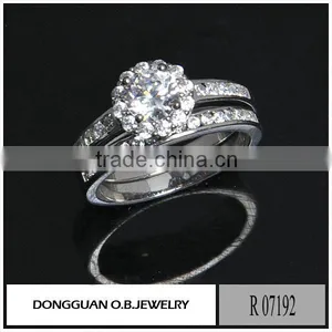 2016 The Newest Designs Jewelry CZ Jewelry Ring From Jewelry Factory thumbnail-3
