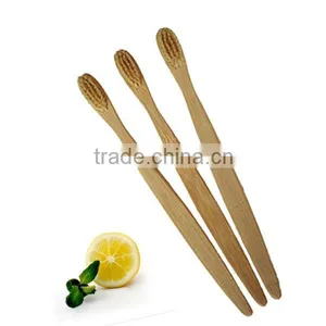 2016 Adult And Children Green Bamboo Wood Toothbrush thumbnail-2