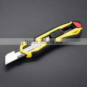 18mm Double Blades Cutter Tpr Utility Knife thumbnail-1