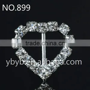 Hot ! Small Rhinestone Ribbon Button For Wedding Invitation-899 thumbnail-1