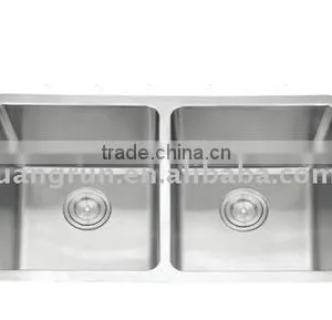 Hand Made Stainless Steel Kitchen Sink GR-D04 thumbnail-1