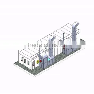 JF Used Car Spray Booth Car Spray Oven Bake Booth thumbnail-1