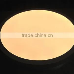 White Frame 36W 85LM/W 600MM Big Size Surface Mounted Round LED Panel thumbnail-6