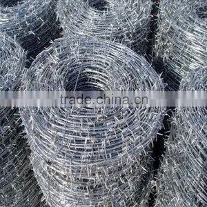 20115 HOT SALE GALVANIZED BARBED WIRE thumbnail-1