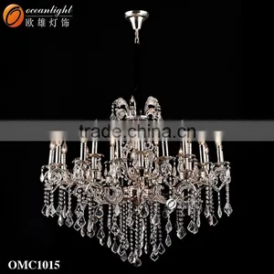 Chandelier Candle Light,european Glass Chandelier OMC1015- thumbnail-1