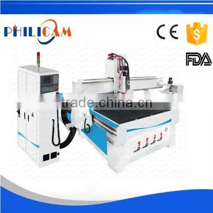Philicam Wood Furniture Making Cnc Router Machine With Round Atc thumbnail-1