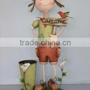 Metal Doll Garden Decoration thumbnail-1