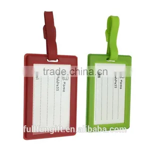 Cheapest Price Top Quality Logo Printed Soft Custom Luggage Tag With Lovely Design thumbnail-2