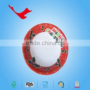 2015 New Products Custom Printed Dispoable Paper Bowl for Christmas Party thumbnail-3