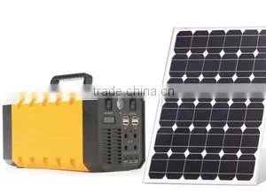 Newest 500W Portable Solar Power Inverter and Controller All in One for Lantern,tv,mobile Phone Etc thumbnail-1