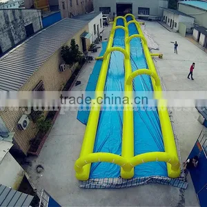2016 Largest Crazy Water Games Inflatable Slide the City thumbnail-1