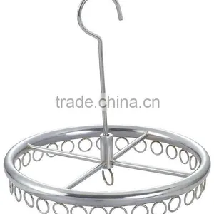 K-69 Chrome Metal Scarf Rack Display Hook Display Rack thumbnail-1
