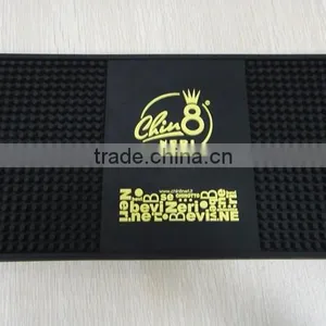 Eco-friendly Custom Pvc Soft Beer Printed Bar Mat thumbnail-1
